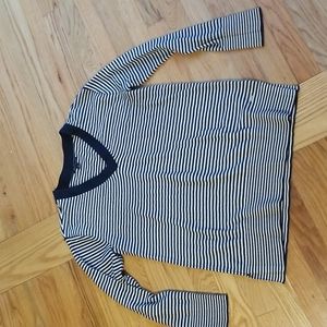 Tommy Hilfiger Cotton V neck Sweater Coastal